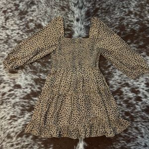 Leopard dress
